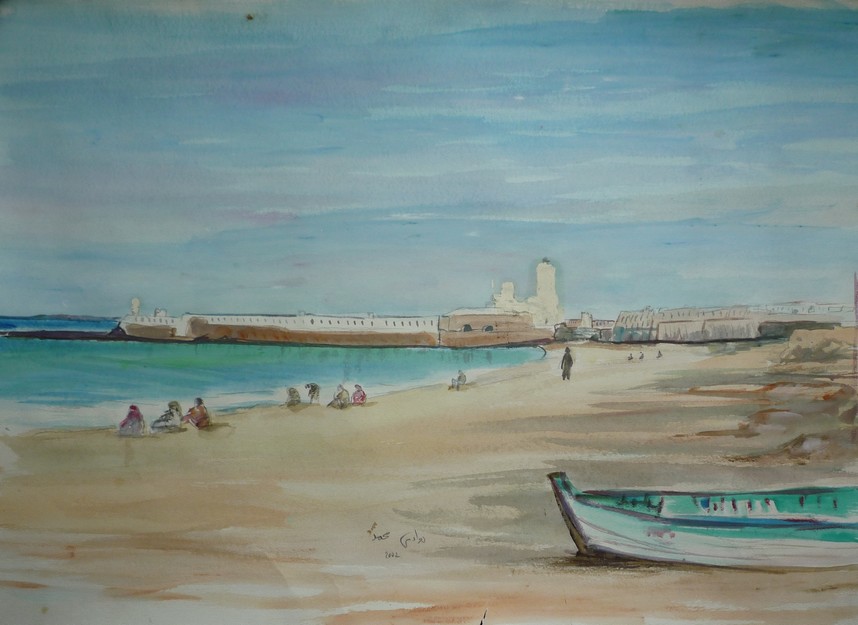 Algrie - La plage prs d'Alger