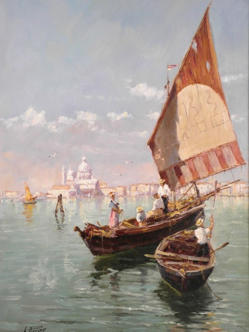 Venise #5 - Les deux barques