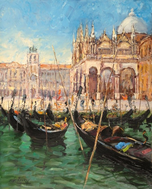 Venise #10 - Gondoles sur la lagune