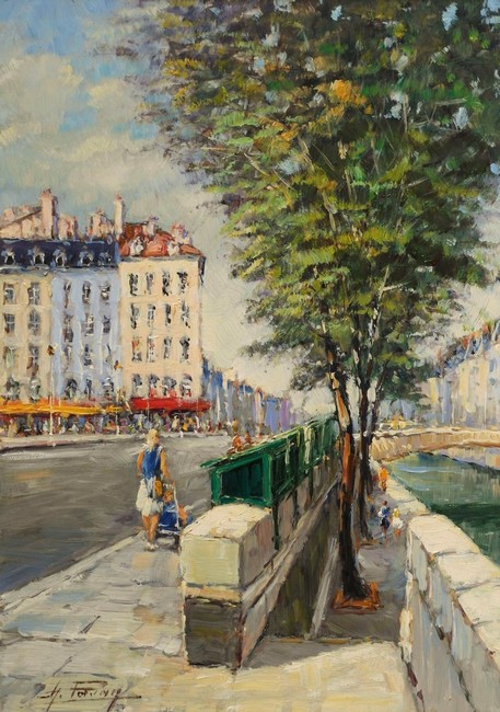Paris - Les bouquinistes sur les quais de Seine