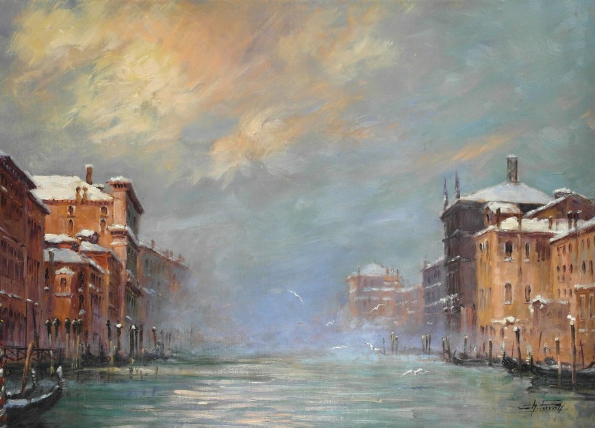 Venise #12 - Le Grand Canal en hiver