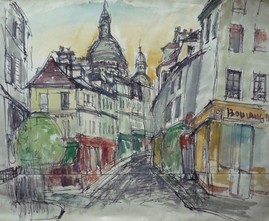 Vue de Paris - Montmartre