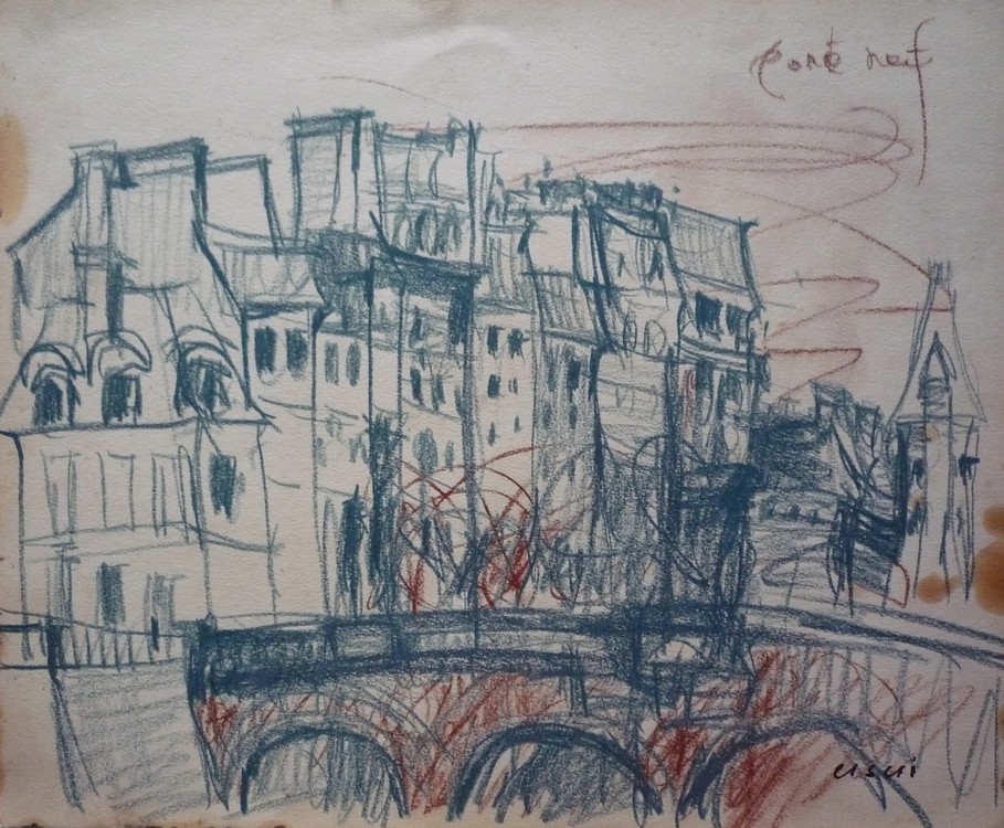 Vue de Paris - Le Pont Neuf