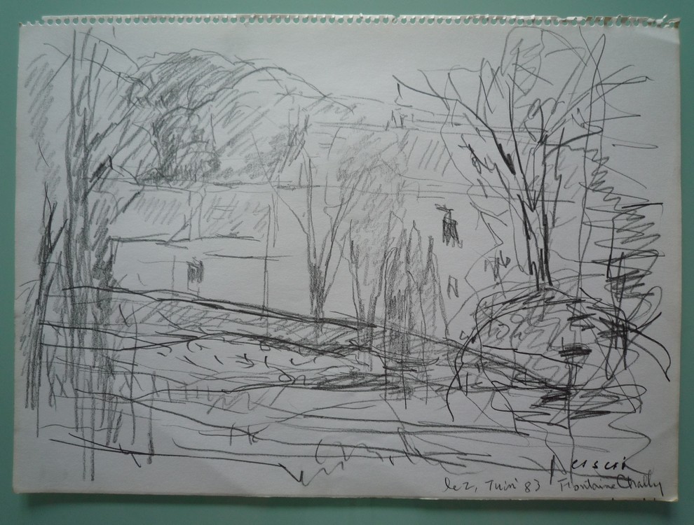 Paysage de l'Oise - Fontaine-Chaalis