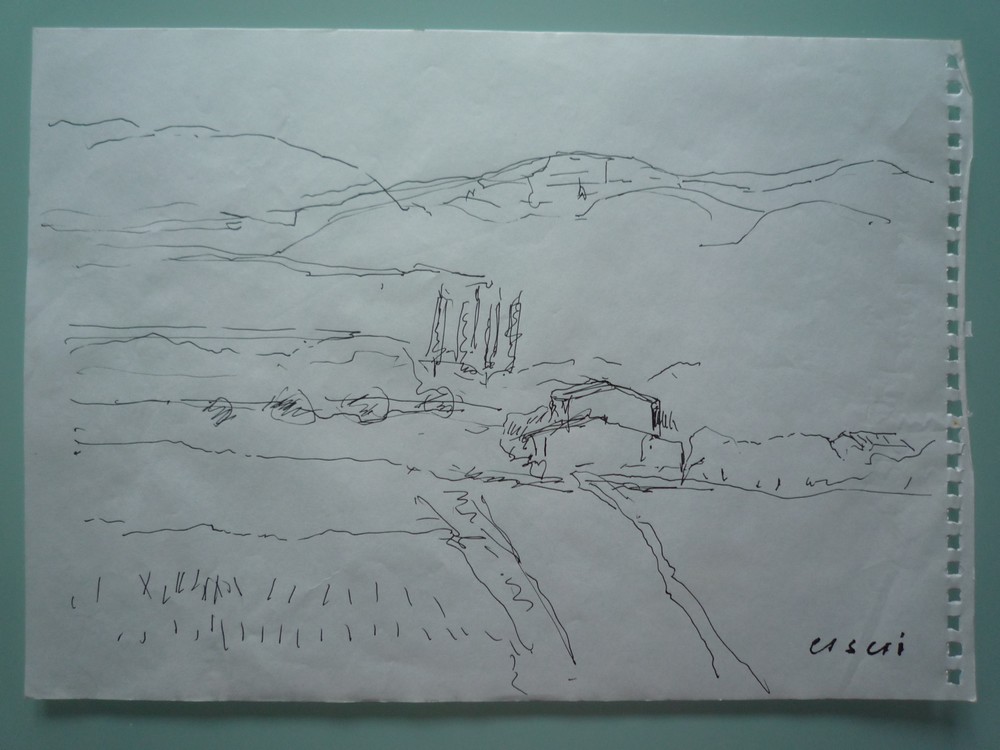 Un mas dans la campagne provenale
