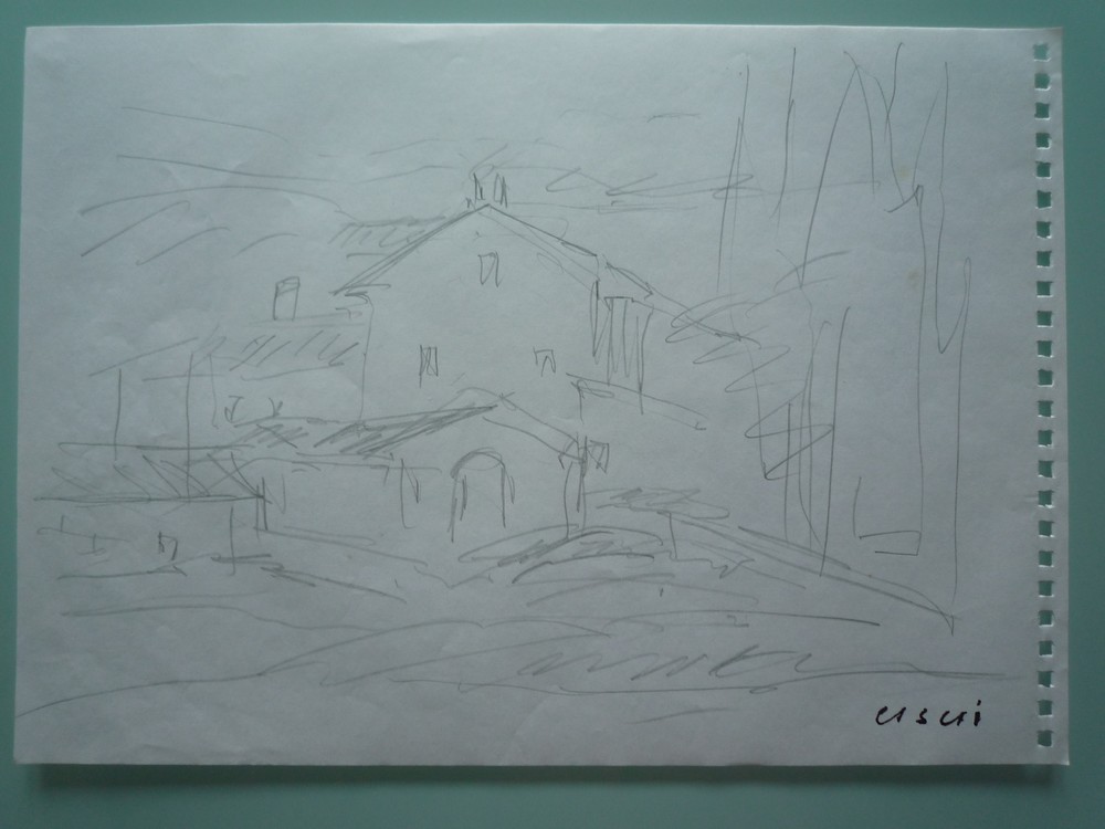 Paysage du Midi - Un mas