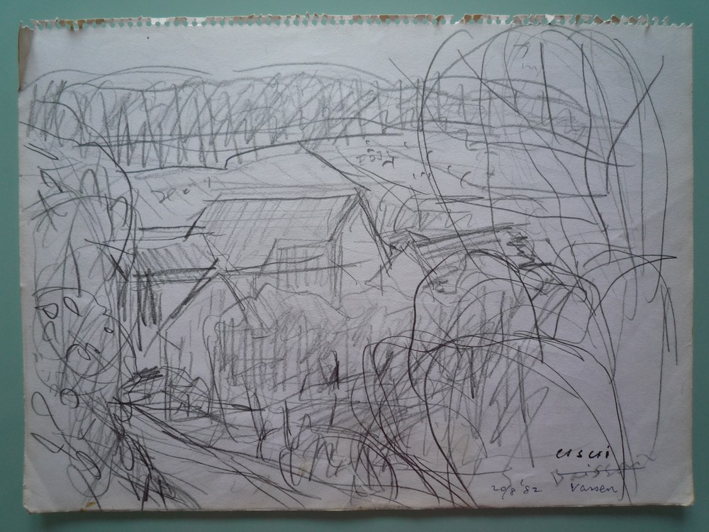 Deux paysages [recto/verso]