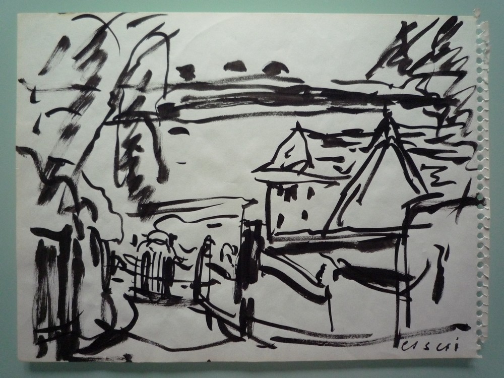 Paysage au noir #2