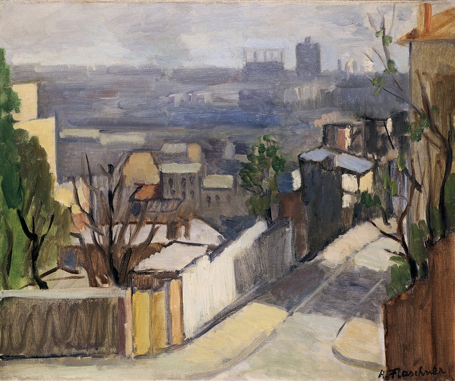 Vue de Paris - La Butte Montmartre