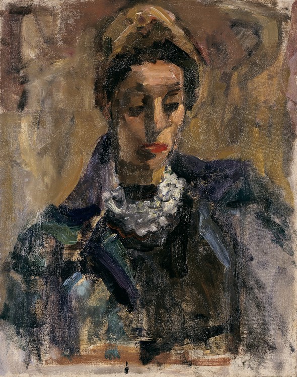 Femme au collier