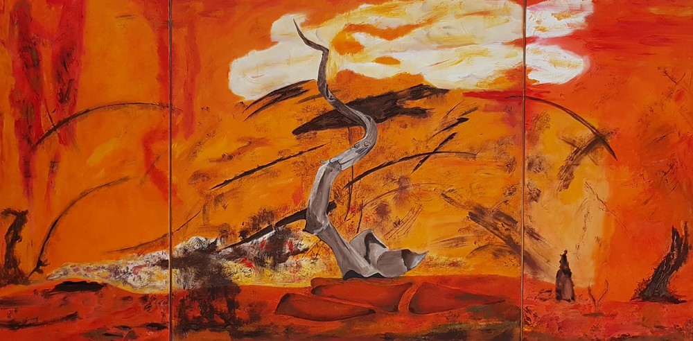 L'incendie - Triptyque