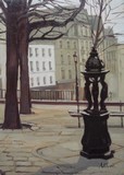 Paris, une fontaine  Montmartre