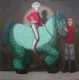 Le cheval vert