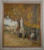 Paris - Le Jardin du Luxembourg  l'automne