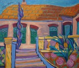 Villa au cypr�s