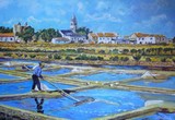 Marais salants � l'Ile de R�