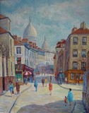 Paris - Montmartre, rue Norvins #1