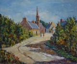 Paysage de Bretagne - Saint Fiacre, Finist�re