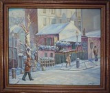 Paris - Montmartre l'hiver, 