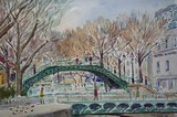 Paris, le Canal Saint-Martin et l'H�tel du Nord #1