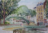 Paris, le Canal Saint-Martin et l'H�tel du Nord #2