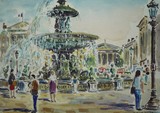 Vue de Paris - La place de la Concorde