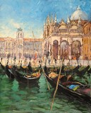 Venise #10 - Gondoles sur la lagune