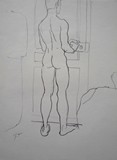 Nu masculin de dos [Herv]