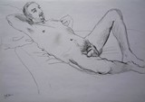 Nu masculin allong #1 [Chris]