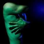 Eclats de vert, ombres bleues #3