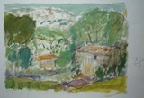 Paysage de Provence - Les bastides