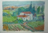 Paysage de Provence - Une bastide