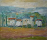 Paysage de Provence - Le hameau