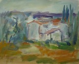 Paysage de Provence - Une bastide