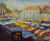 Jour de march� � Lagny-sur-Marne