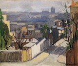 Vue de Paris - La Butte Montmartre