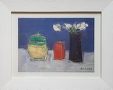 Nature morte aux fleurs blanches| Poster