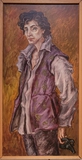 Homme au pourpoint mauve