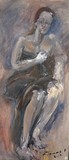 Femme assise