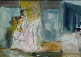 Danseuse dans un int�rieur