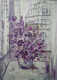 Bouquet � la fen�tre